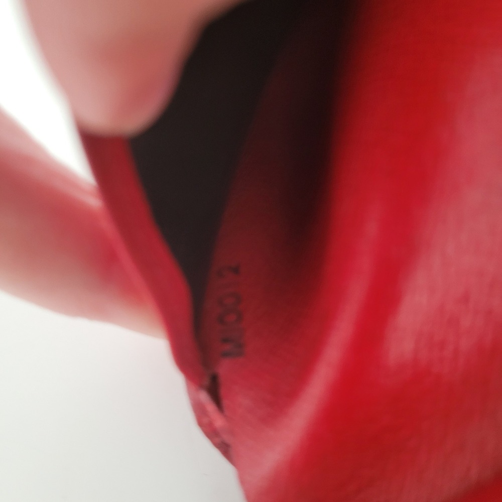 Louis Vuitton Red Epi Leather Portefeuille Viennois Kiss Lock Wallet MI0012 - Picture 10 of 16